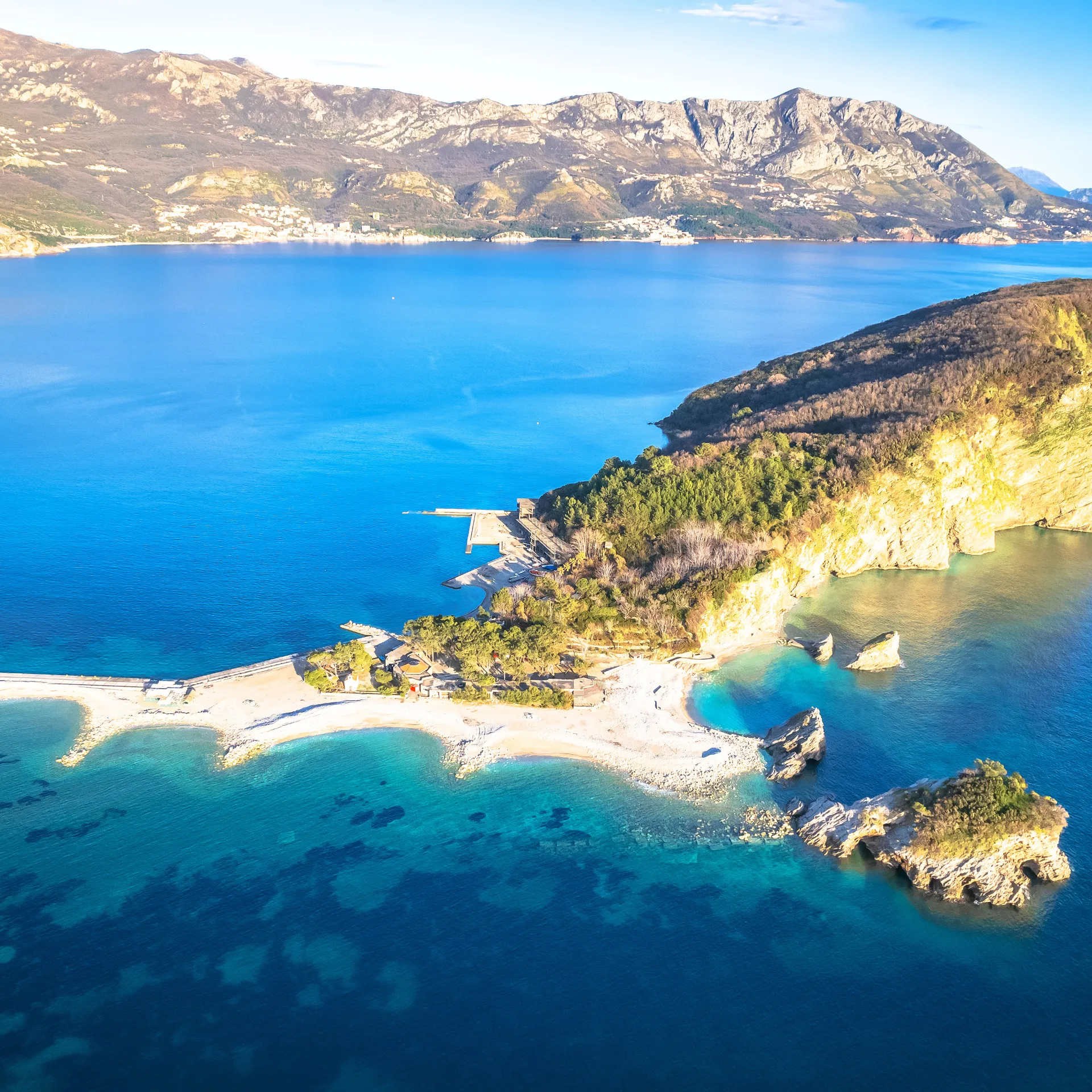 Insel Sevti Nikola vor Budva